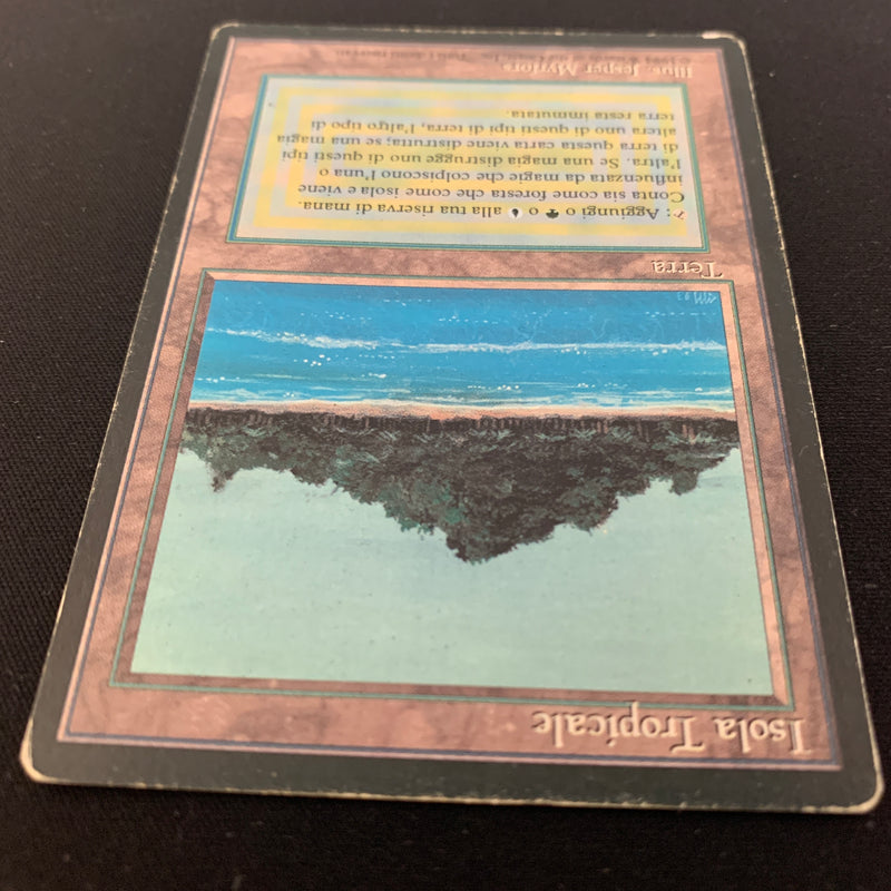 Magic the Gathering Tropical Island - Foreign Black Bordered - Italian 