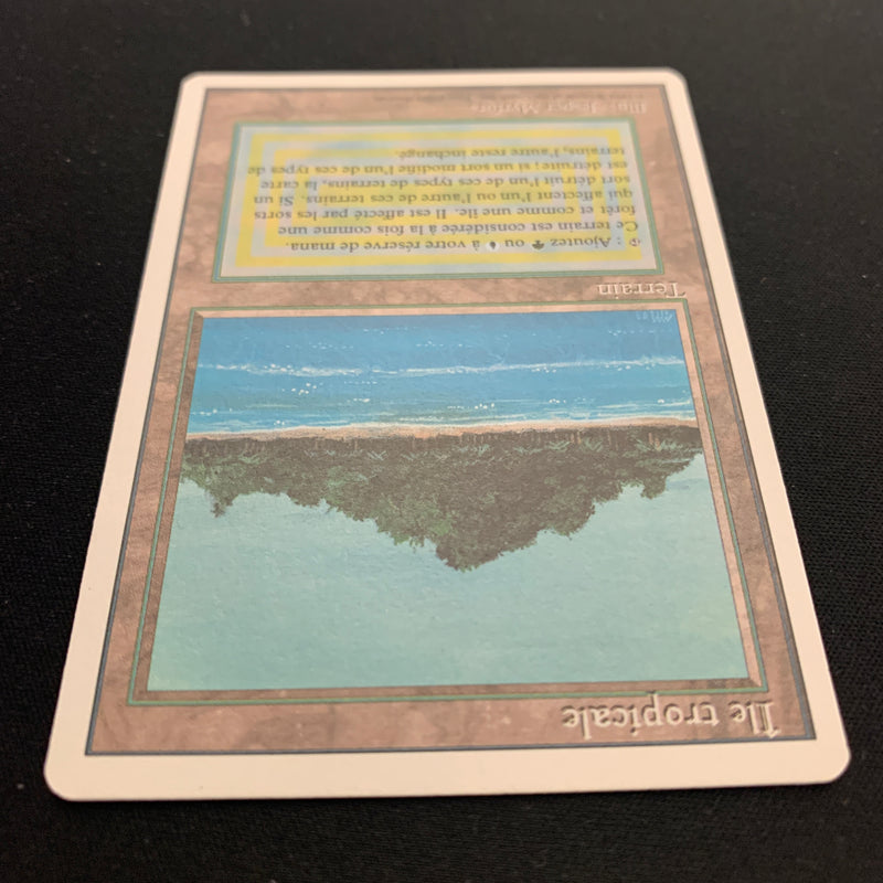 Magic the Gathering Tropical Island - Foreign White Bordered - French 