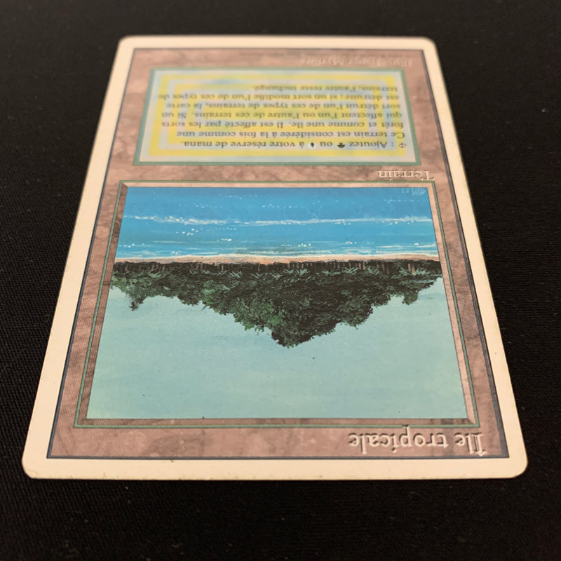 Magic the Gathering Tropical Island - Foreign White Bordered - French 