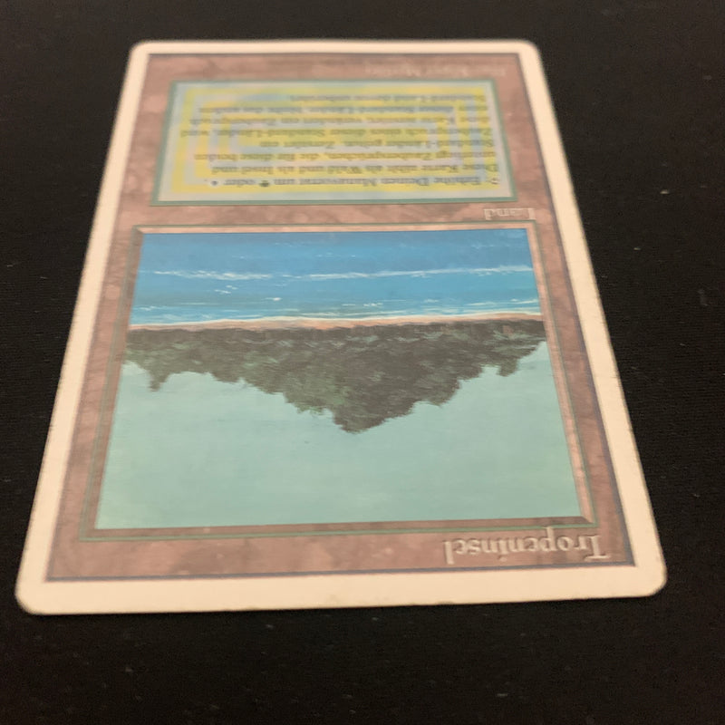 Magic the Gathering Tropical Island - Foreign White Bordered - German 