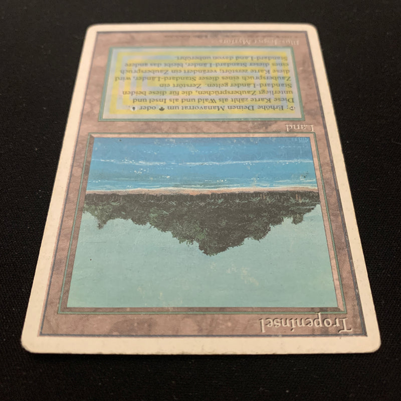 Magic the Gathering Tropical Island - Foreign White Bordered - German 