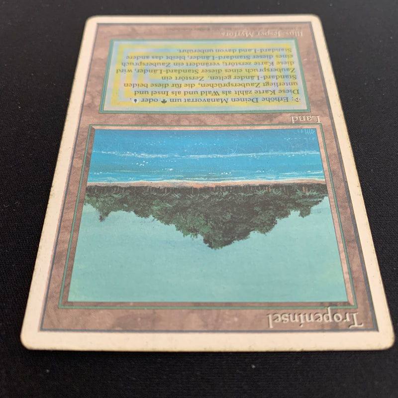 Magic the Gathering Tropical Island - Foreign White Bordered - German 