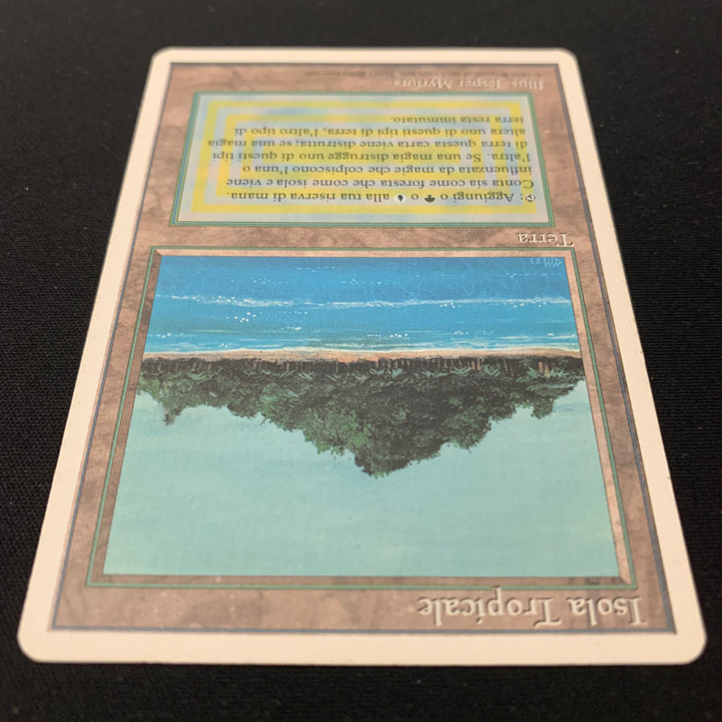 Magic the Gathering Tropical Island - Foreign White Bordered - Italian 