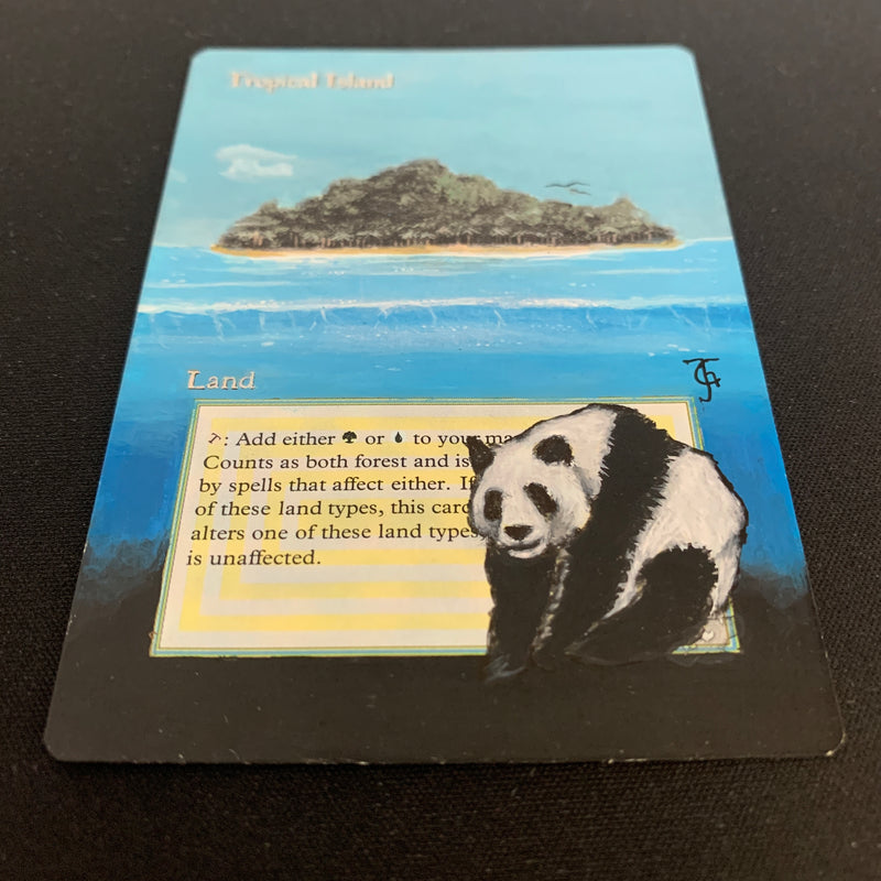 Magic the Gathering Tropical Island - Revised 