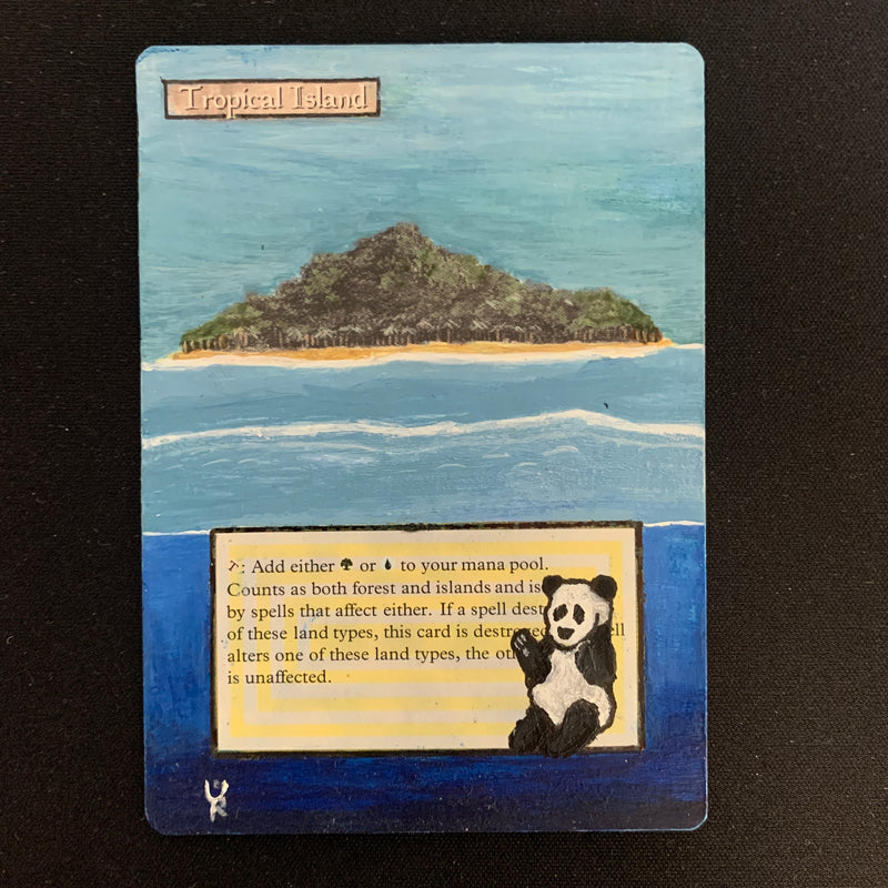 Magic the Gathering Tropical Island - Revised 