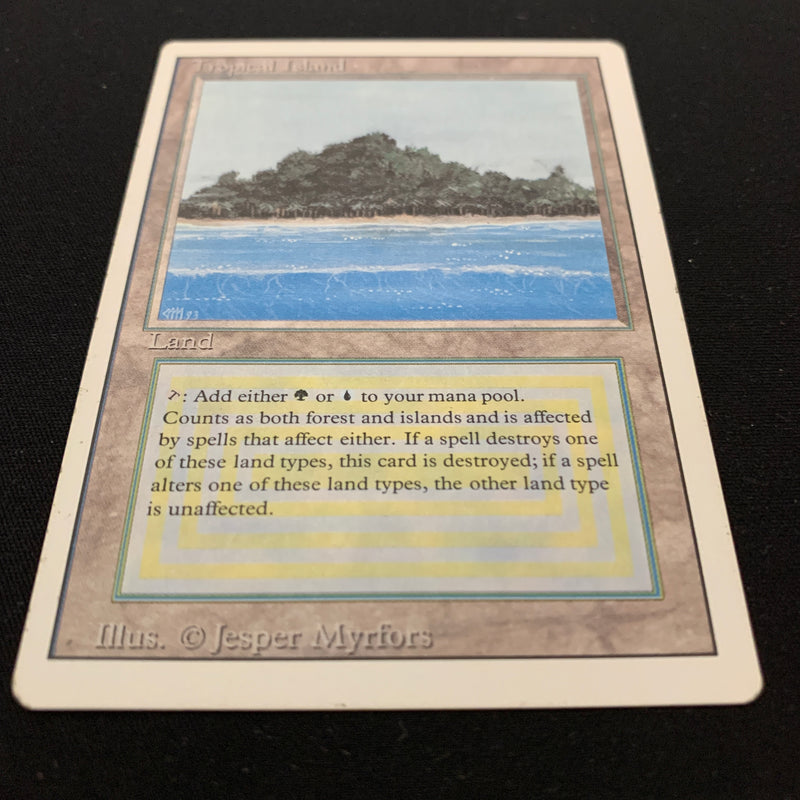 Magic the Gathering Tropical Island - Revised 