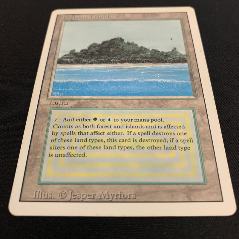 Magic the Gathering Tropical Island - Revised 