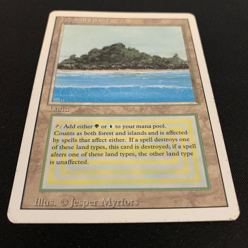 Magic the Gathering Tropical Island - Revised 