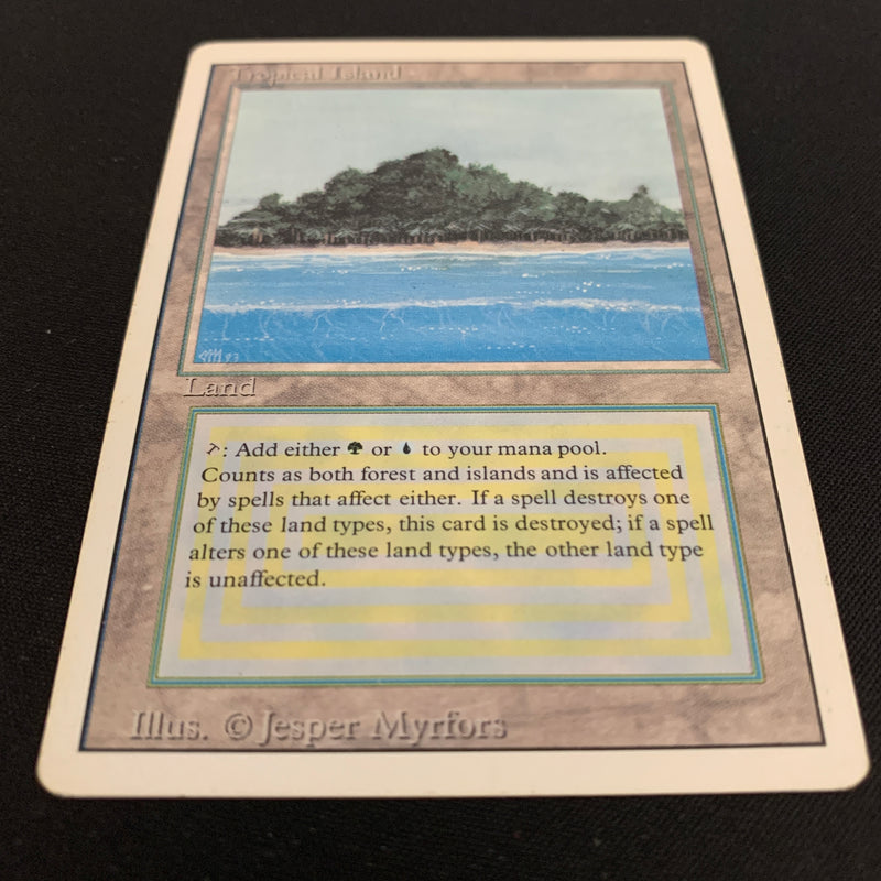 Magic the Gathering Tropical Island - Revised 