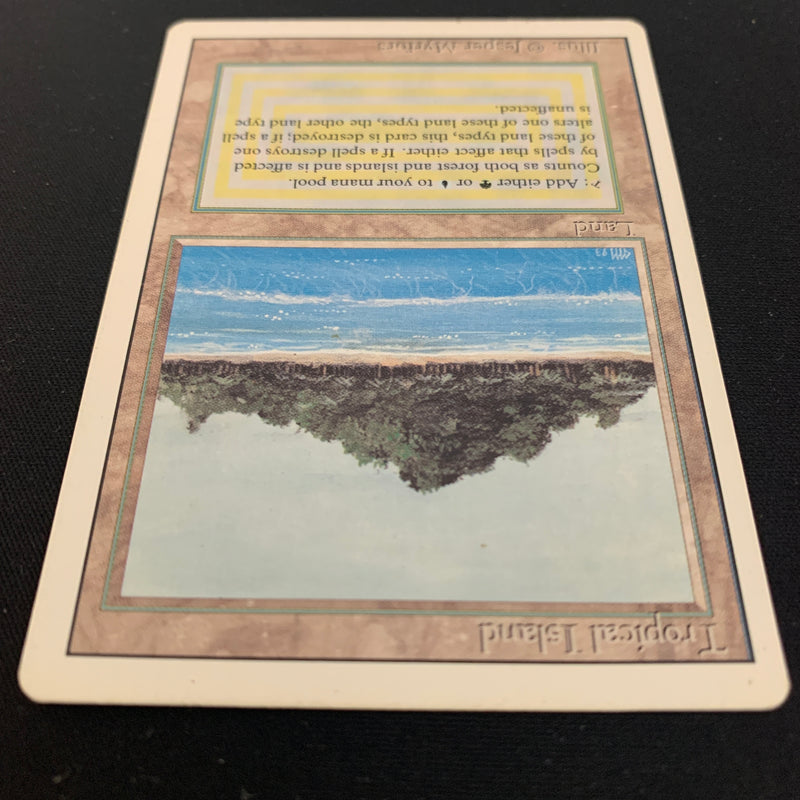 Magic the Gathering Tropical Island - Revised 