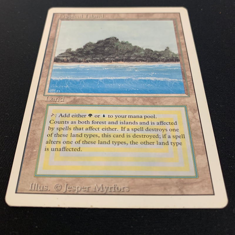 Magic the Gathering Tropical Island - Revised 