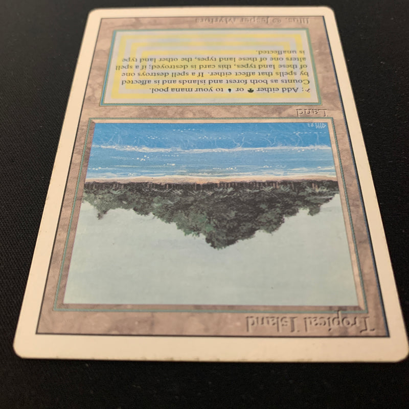 Magic the Gathering Tropical Island - Revised 