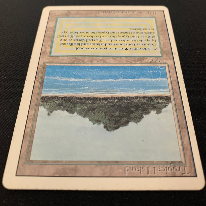 Magic the Gathering Tropical Island - Revised 