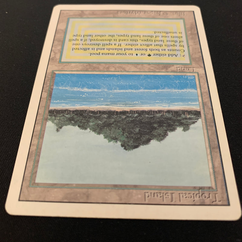 Magic the Gathering Tropical Island - Revised 