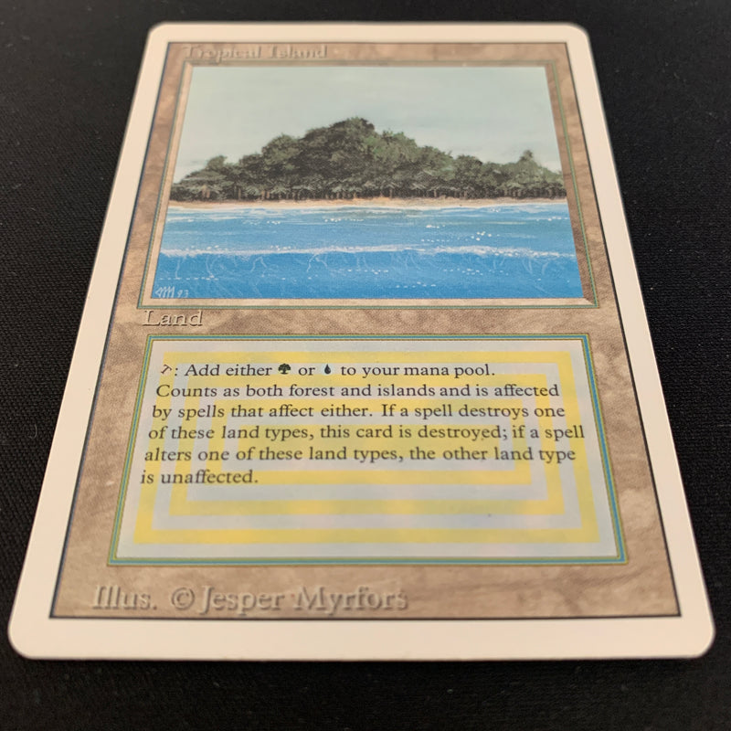 Magic the Gathering Tropical Island - Revised 