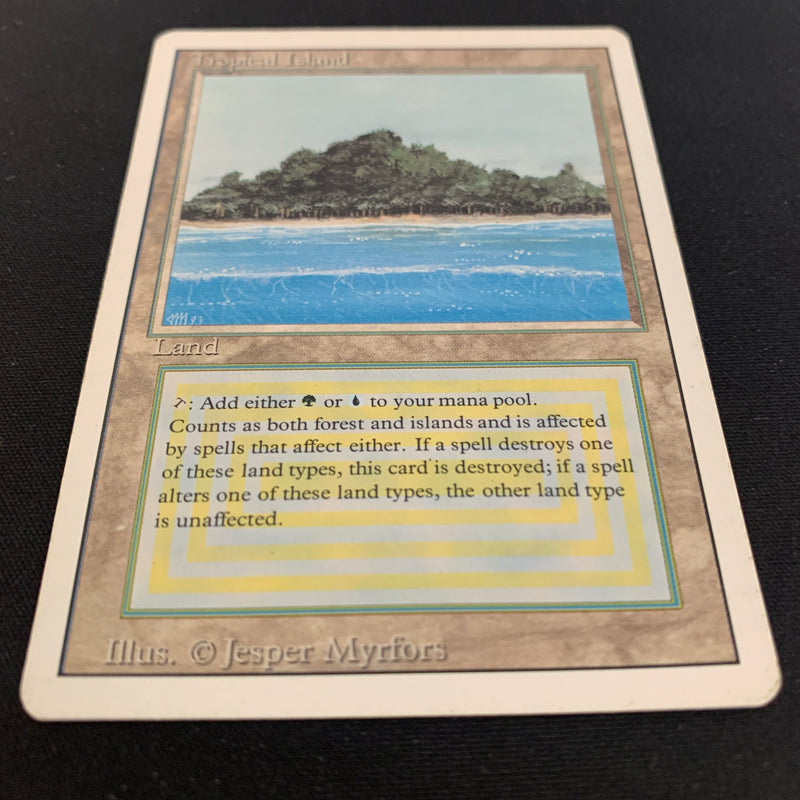 Magic the Gathering Tropical Island - Revised 