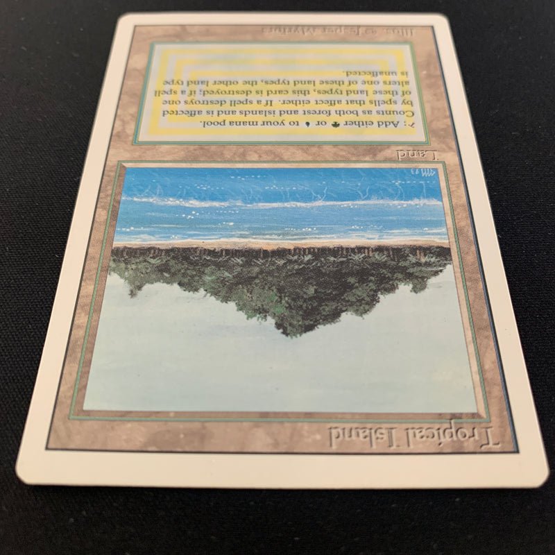 Magic the Gathering Tropical Island - Revised 