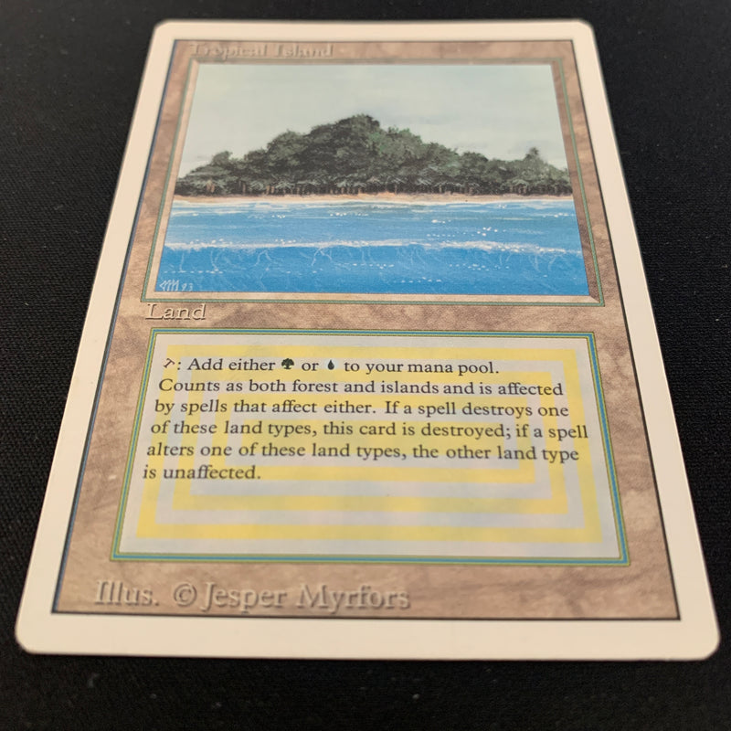 Magic the Gathering Tropical Island - Revised 