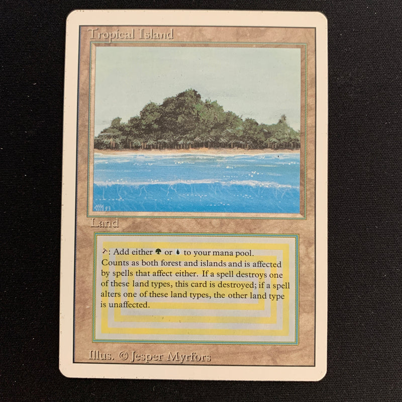 Magic the Gathering Tropical Island - Revised GD - 21296