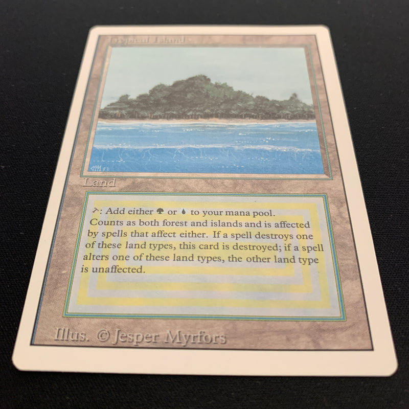 Magic the Gathering Tropical Island - Revised 