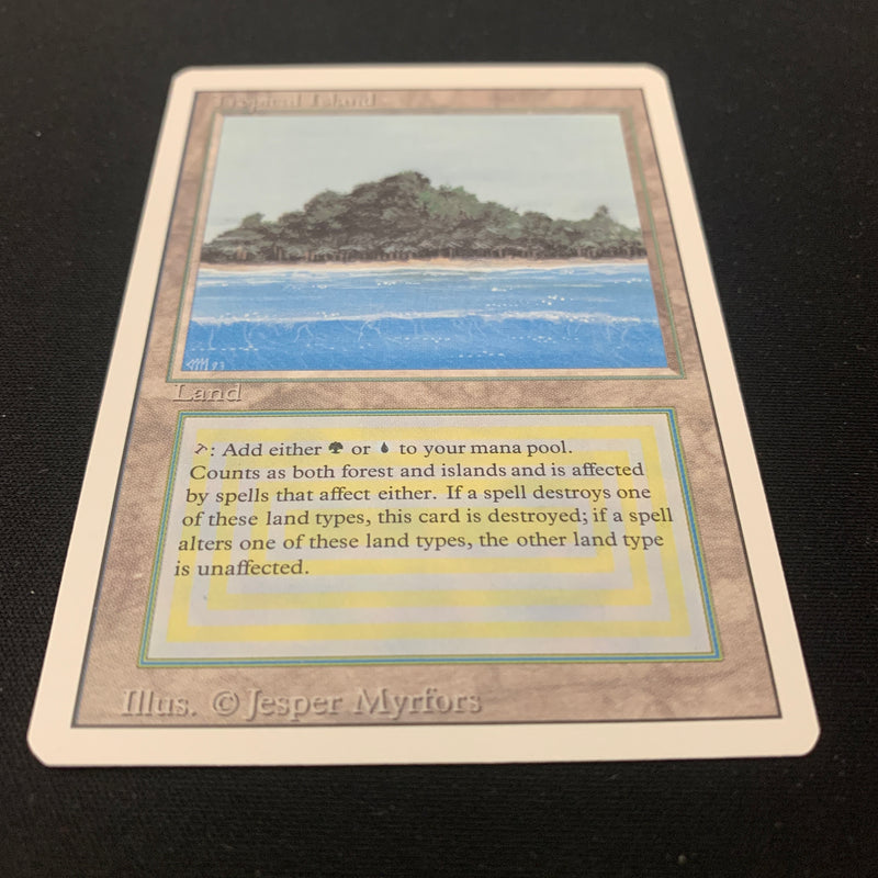 Magic the Gathering Tropical Island - Revised 