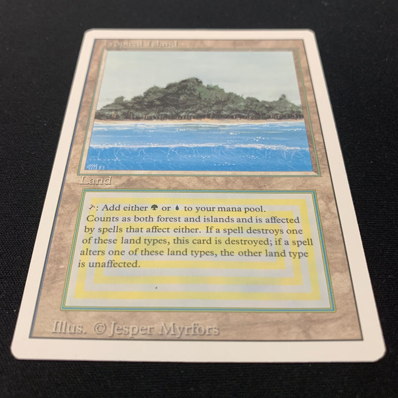 Magic the Gathering Tropical Island - Revised 