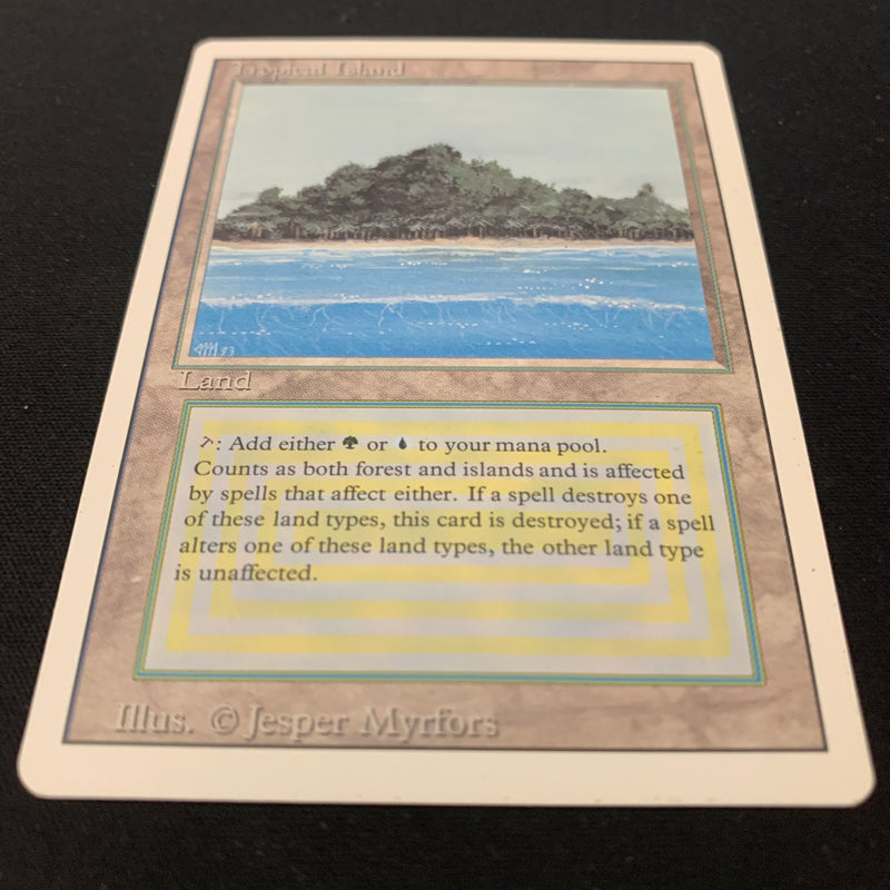 Magic the Gathering Tropical Island - Revised 