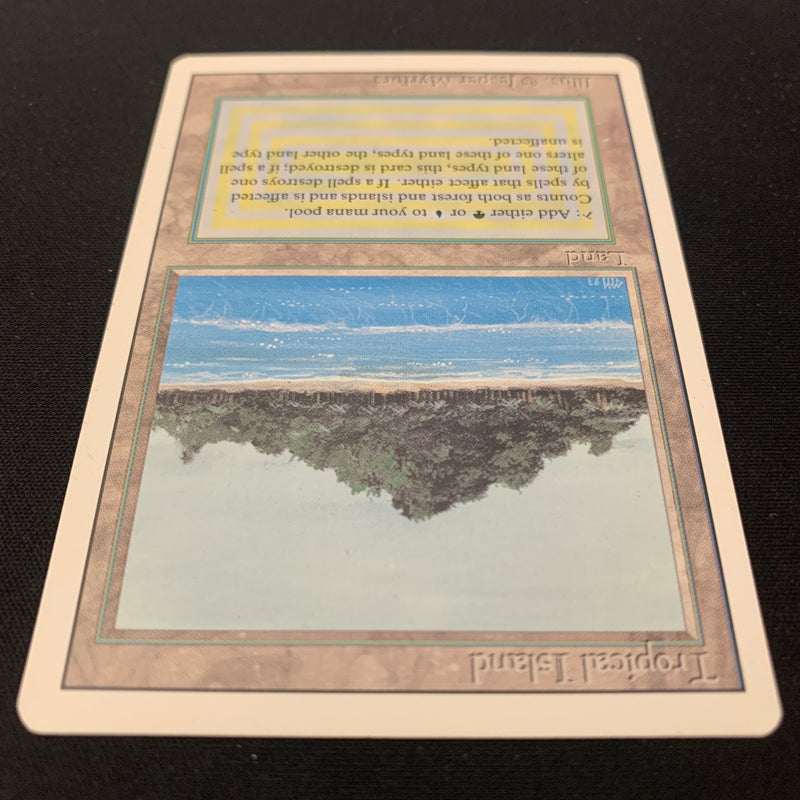 Magic the Gathering Tropical Island - Revised 