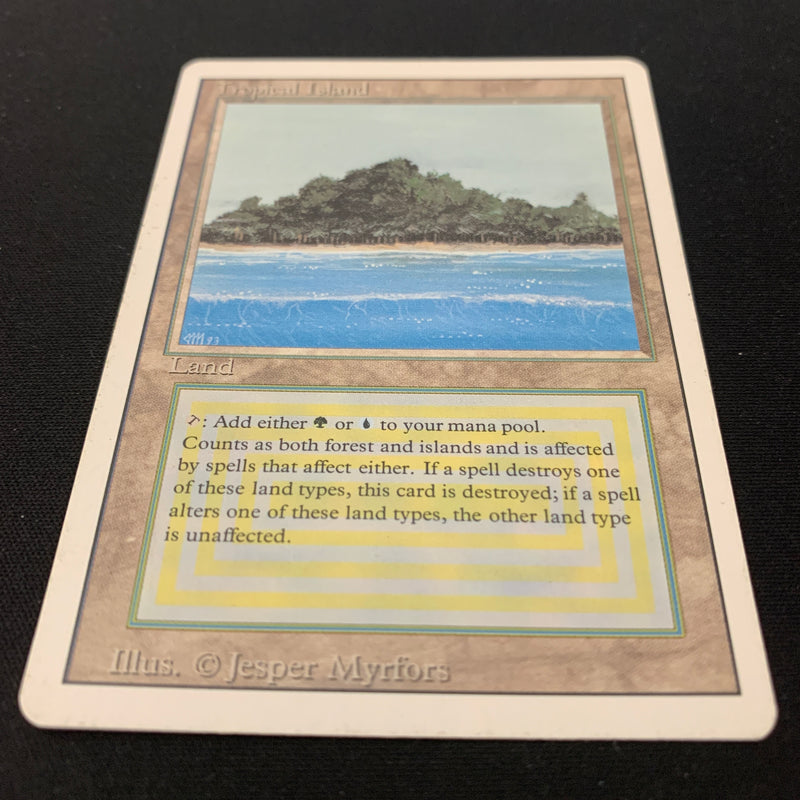 Magic the Gathering Tropical Island - Revised 