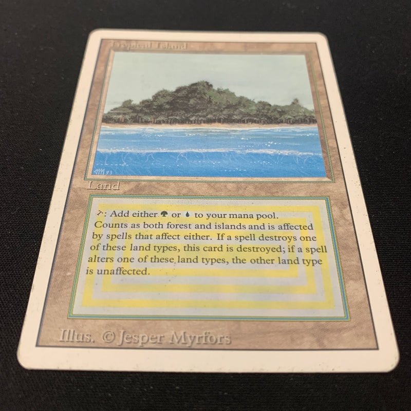 Magic the Gathering Tropical Island - Revised 