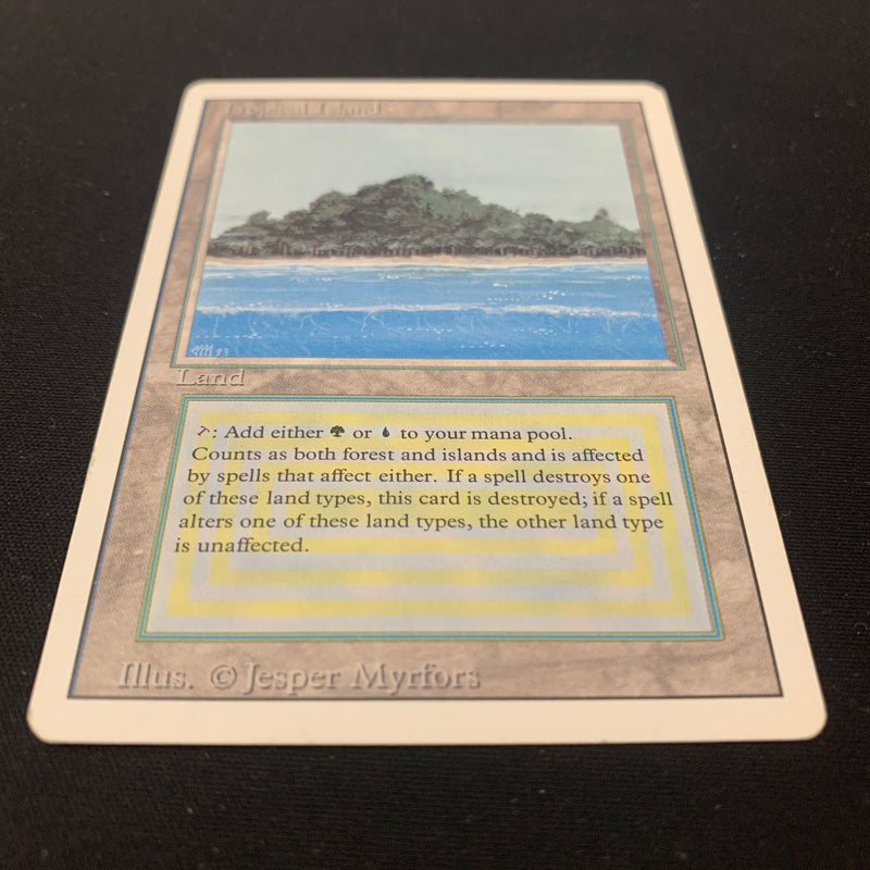 Magic the Gathering Tropical Island - Revised 