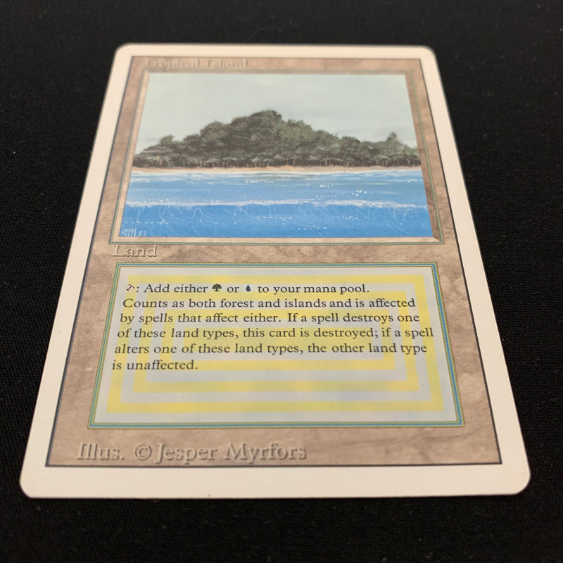 Magic the Gathering Tropical Island - Revised 