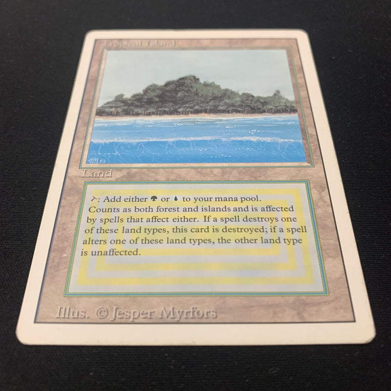 Magic the Gathering Tropical Island - Revised 