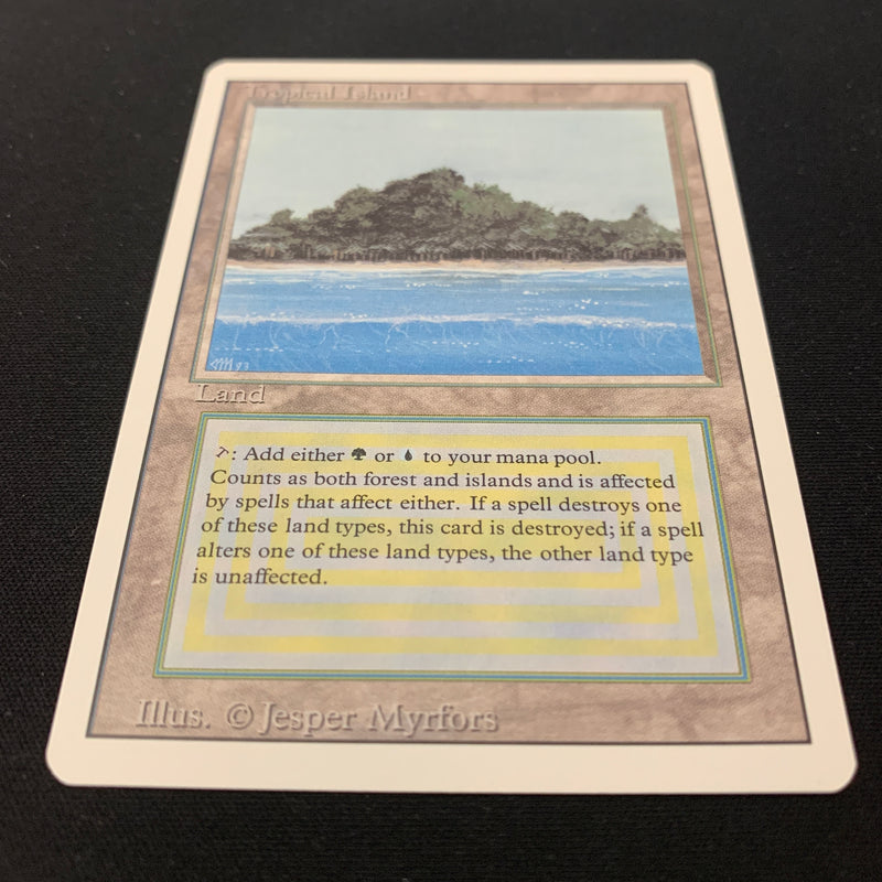 Magic the Gathering Tropical Island - Revised 