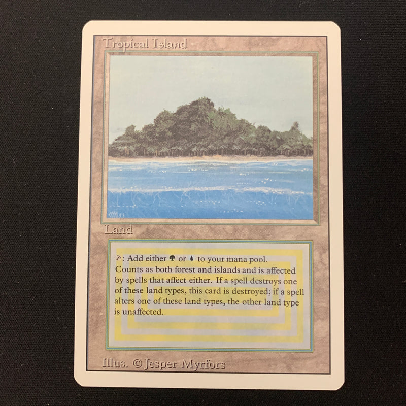 Magic the Gathering Tropical Island - Revised 