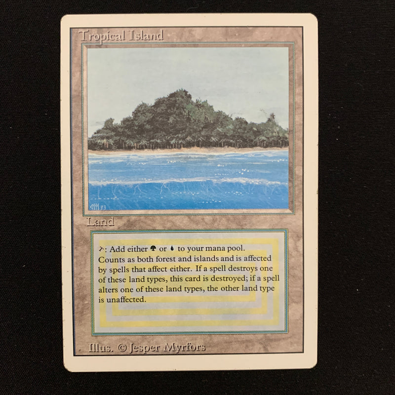 Magic the Gathering Tropical Island - Revised GD - 23396