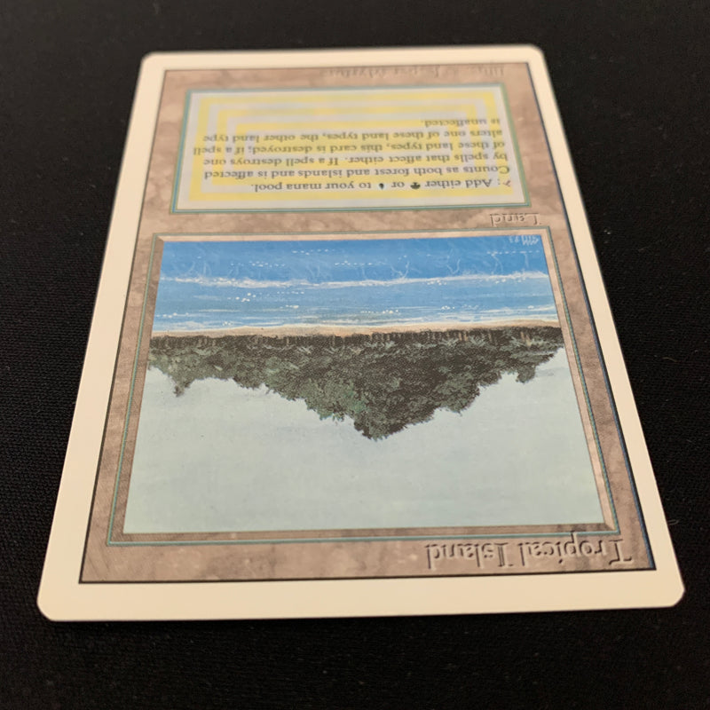 Magic the Gathering Tropical Island - Revised 