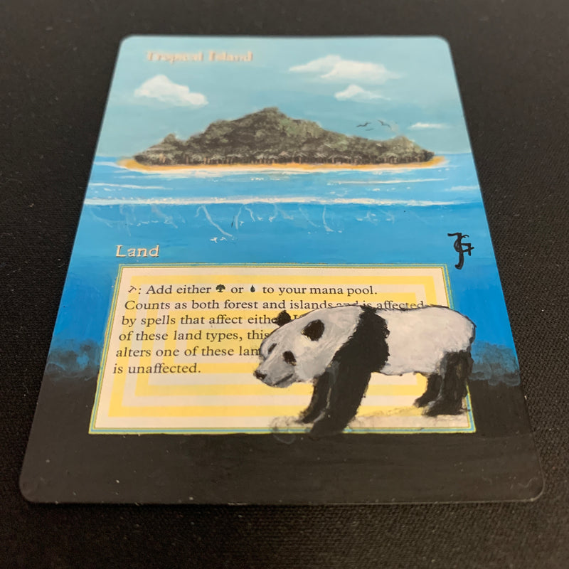 Magic the Gathering Tropical Island - Revised 