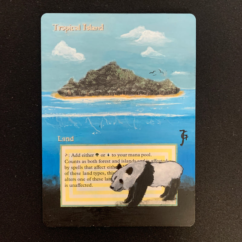 Magic the Gathering Tropical Island - Revised 