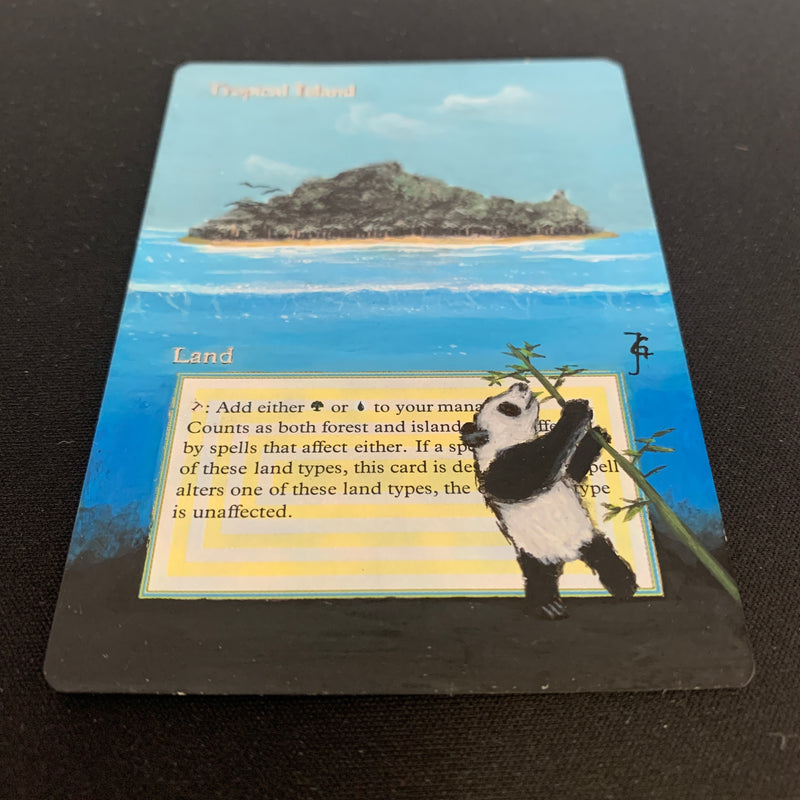 Magic the Gathering Tropical Island - Revised 