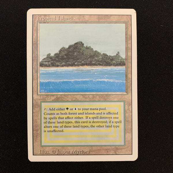 Magic the Gathering Tropical Island - Revised 