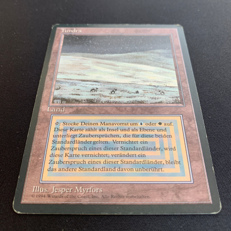 Magic the Gathering Tundra - Foreign Black Bordered - German 