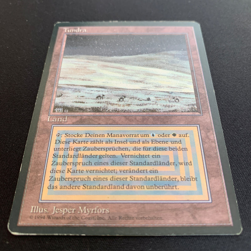 Magic the Gathering Tundra - Foreign Black Bordered - German 