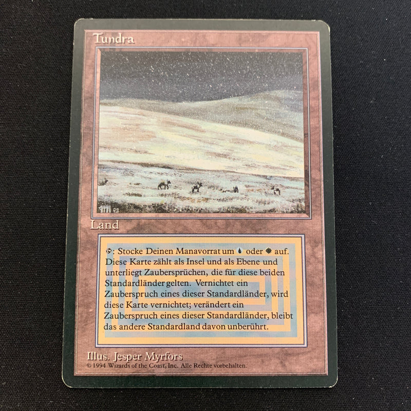 Magic the Gathering Tundra - Foreign Black Bordered - German 