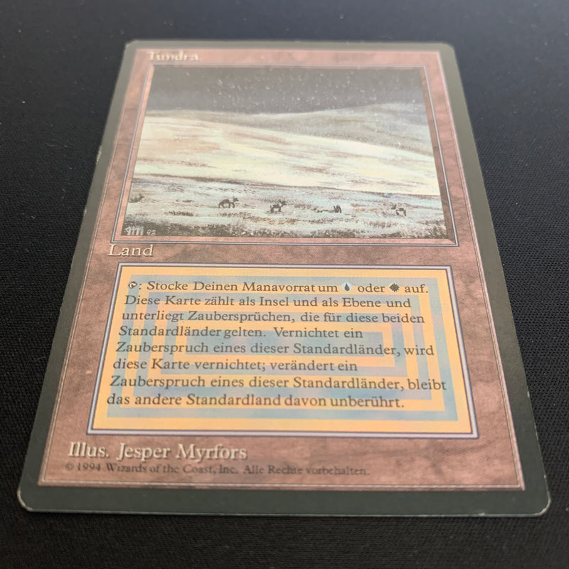 Magic the Gathering Tundra - Foreign Black Bordered - German 