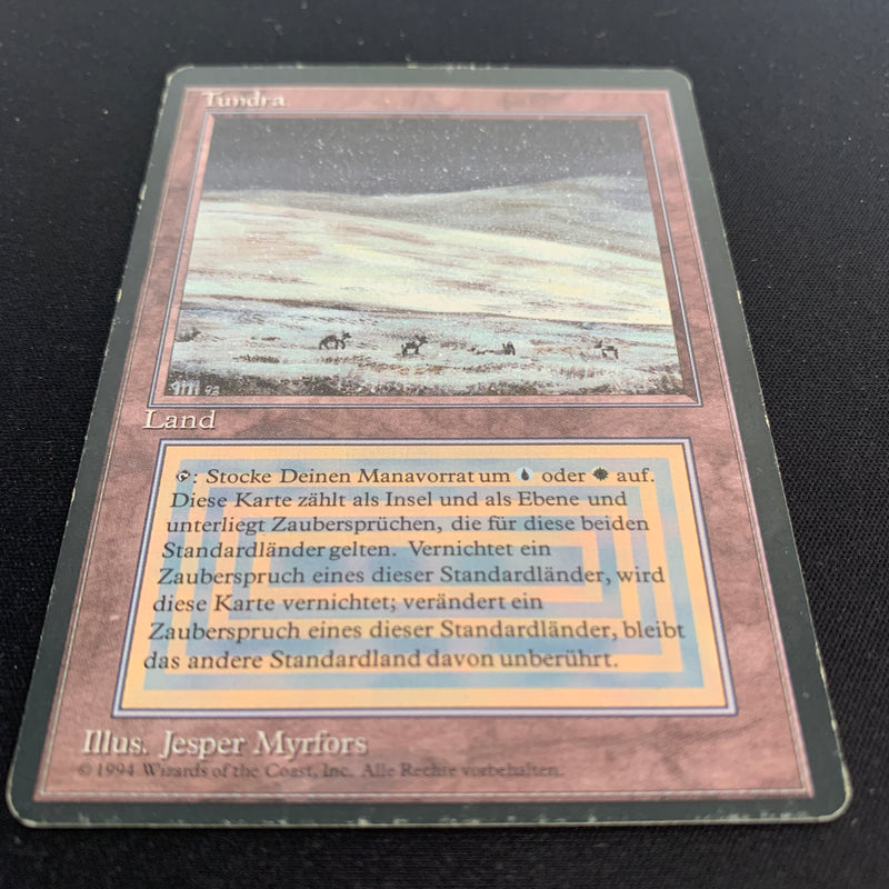 Magic the Gathering Tundra - Foreign Black Bordered - German 