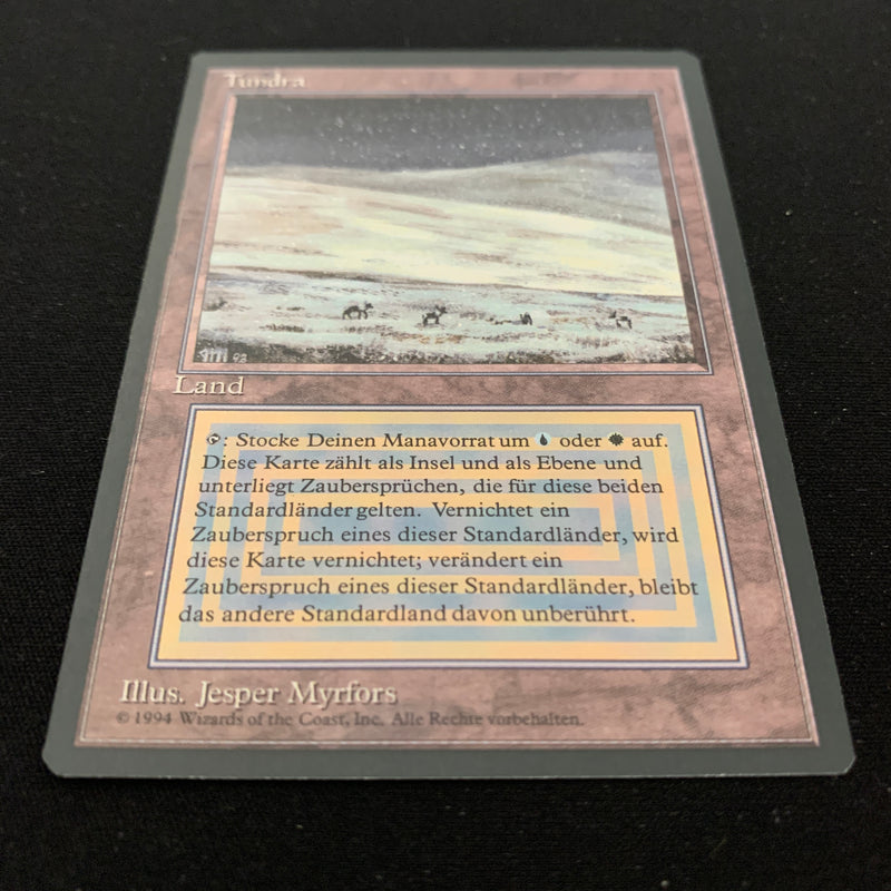 Magic the Gathering Tundra - Foreign Black Bordered - German 