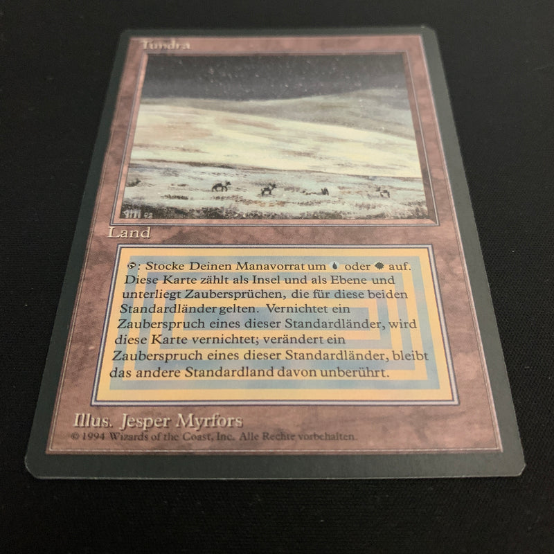 Magic the Gathering Tundra - Foreign Black Bordered - German 