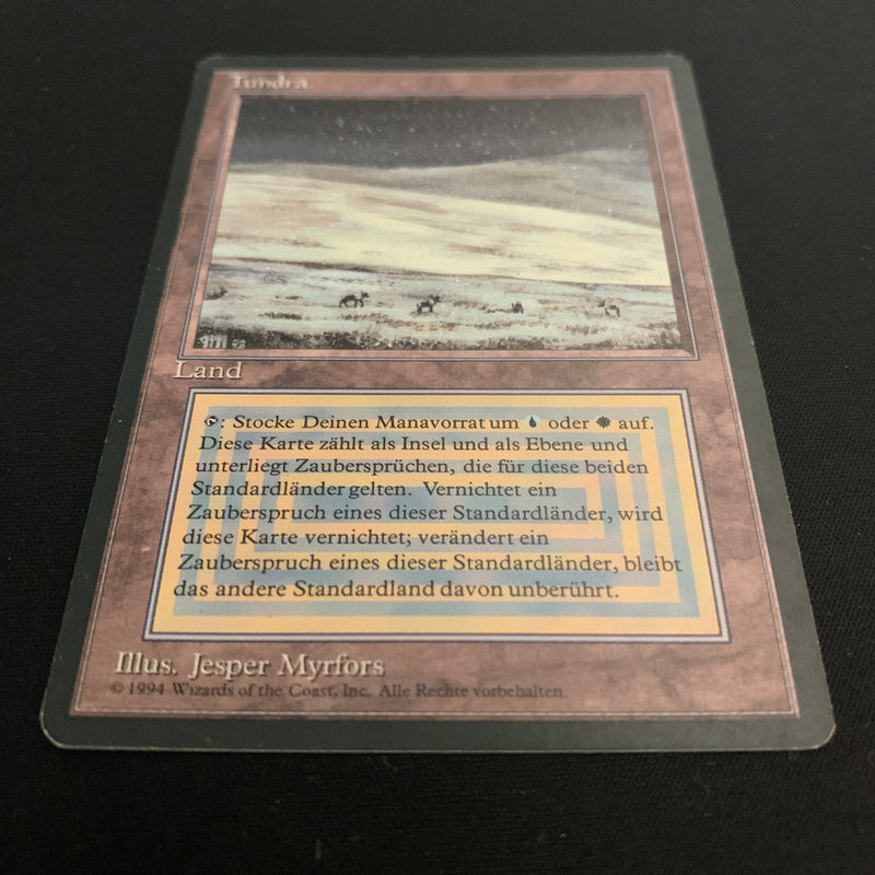 Magic the Gathering Tundra - Foreign Black Bordered - German 