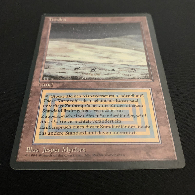 Magic the Gathering Tundra - Foreign Black Bordered - German 